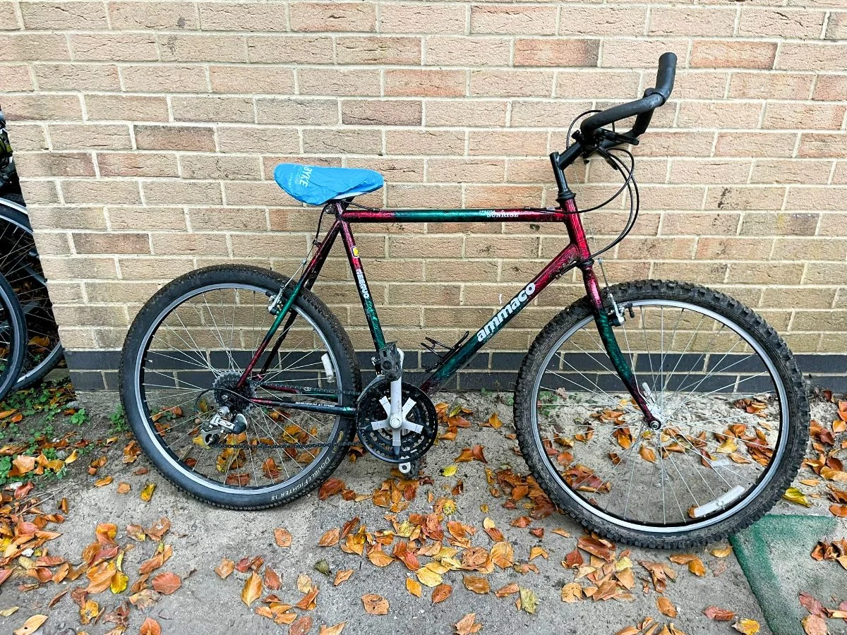 Ammaco Sunrise Green & Red Refurbished Bicycle - 26 inch