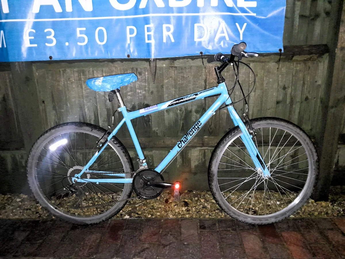 Challenge Crusade Light Blue Refurbished Bicycle - 26 inch