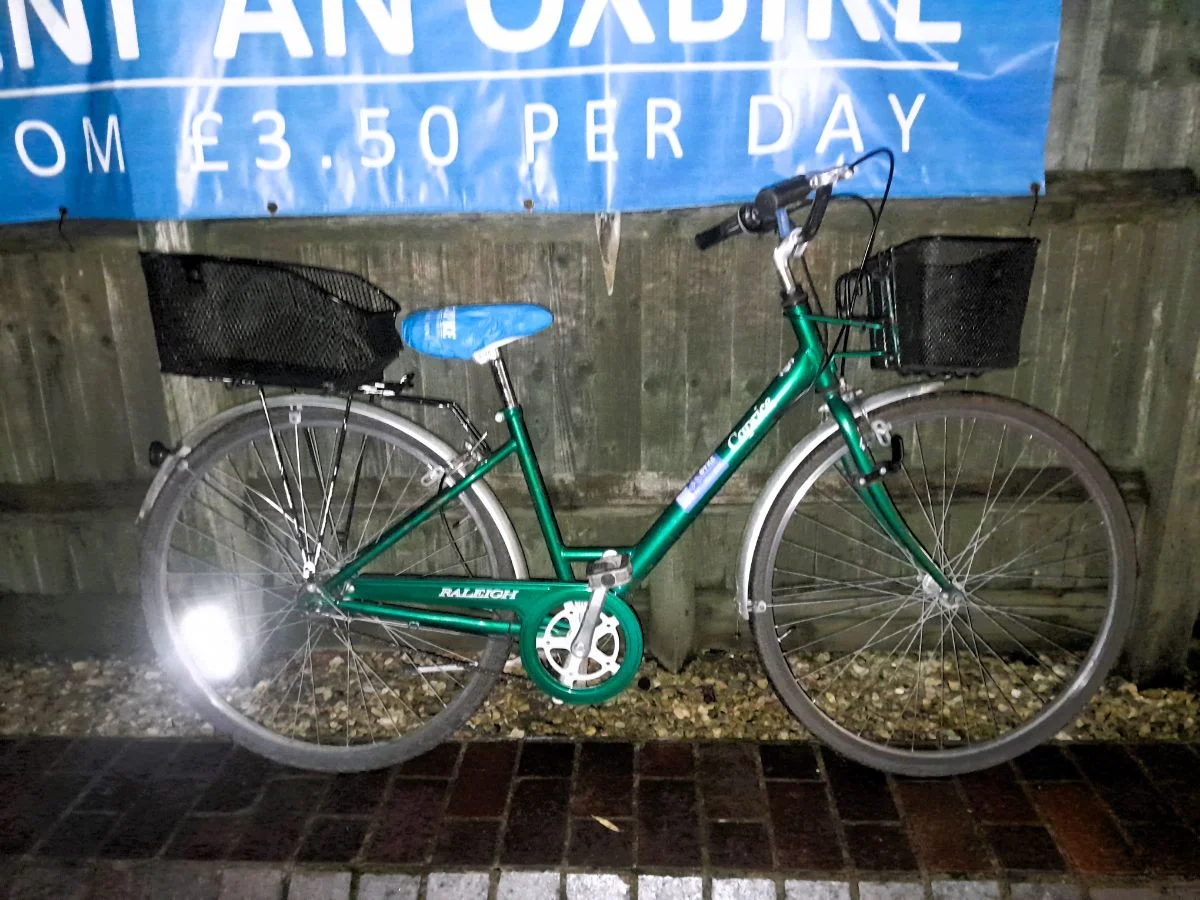 Raleigh Caprice Green Refurbished Bicycle - 28 inch