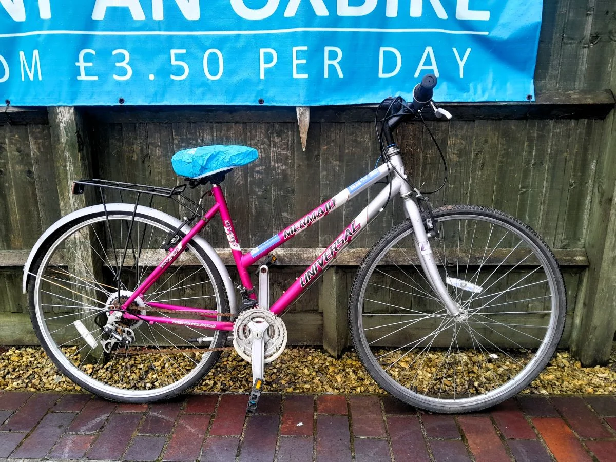 Universal Mermaid Pink & Silver Refurbished Bicycle - 28 inch