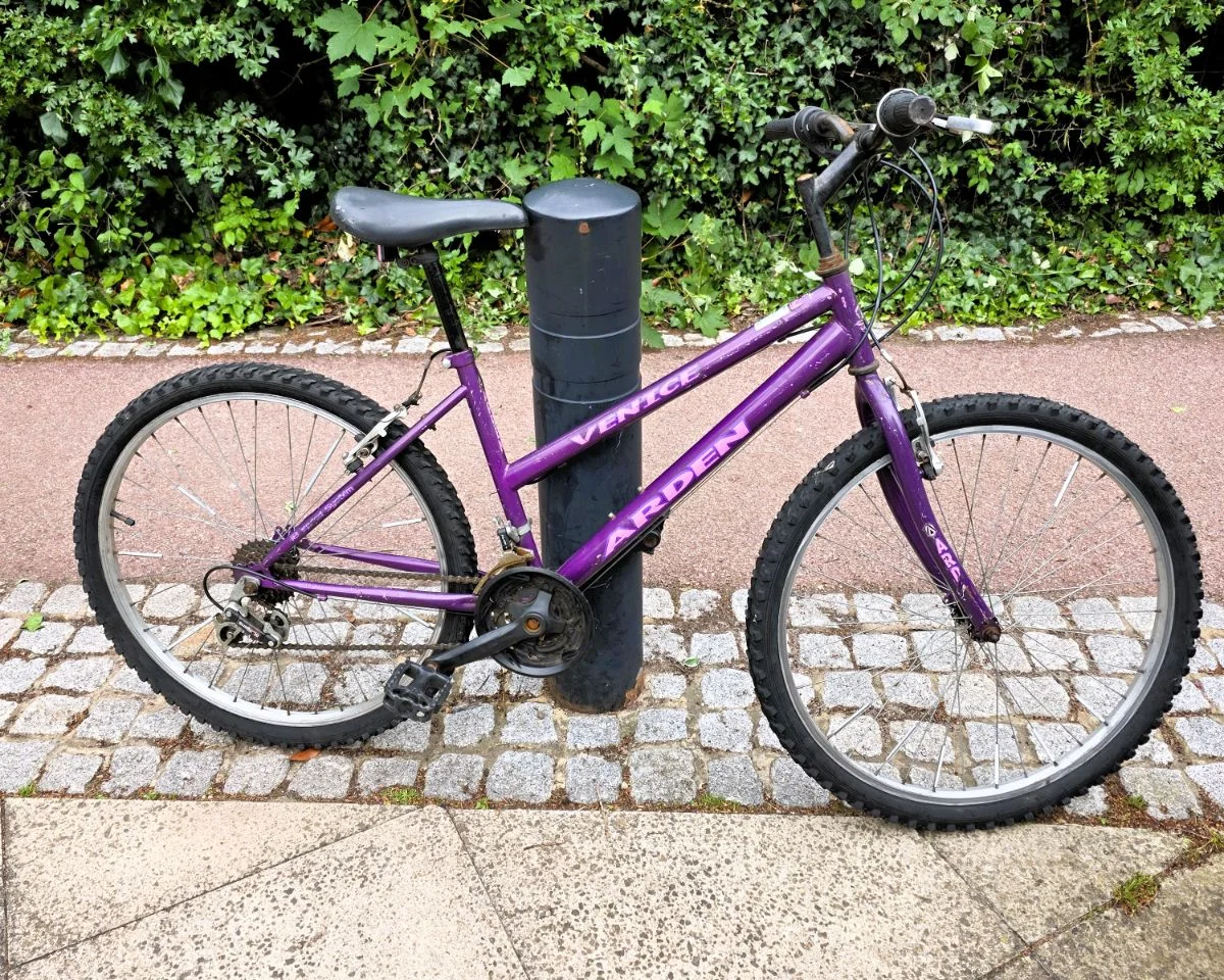 Arden Venice Purple Refurbished Bicycle - 26 inch