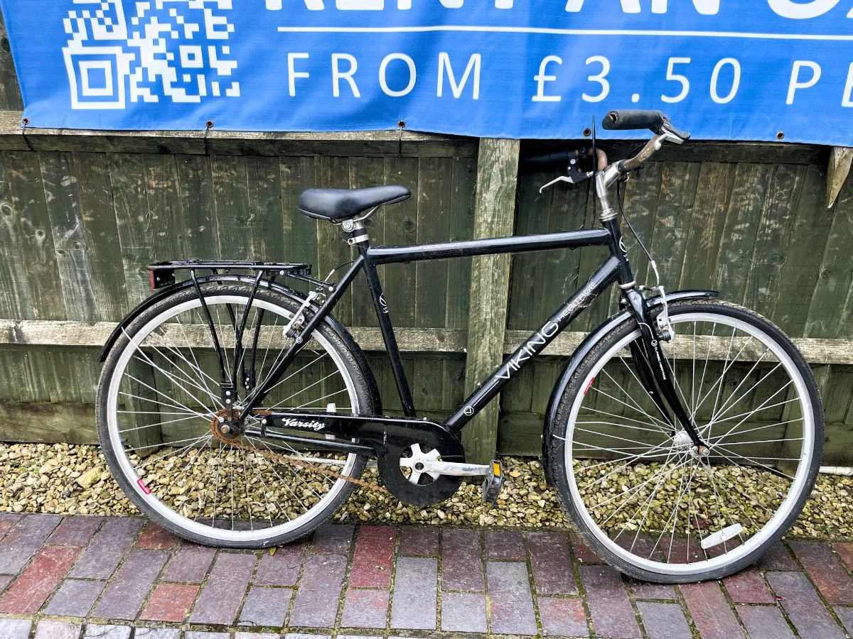 Viking Heritage Varsity Black Refurbished Bicycle - 28 inch