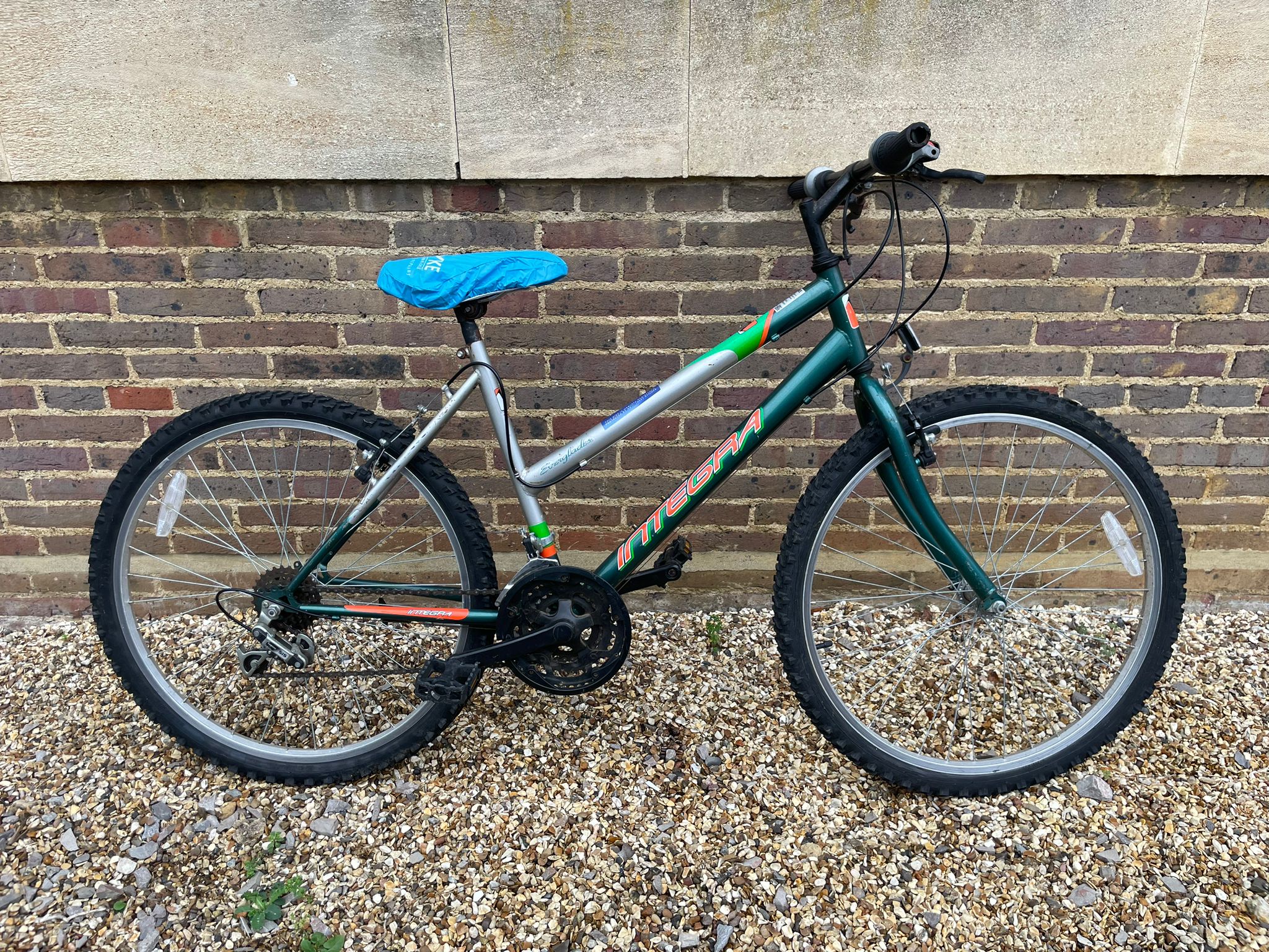 Falcon Integra Everlasting Silver & Green Refurbished Bicycle - 26 inch